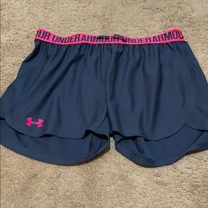 Gray under armor pants